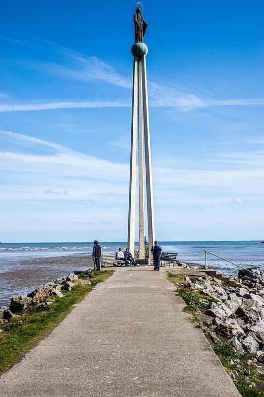Statue of Our Lady of the Sea at Clontarf Bull Wall